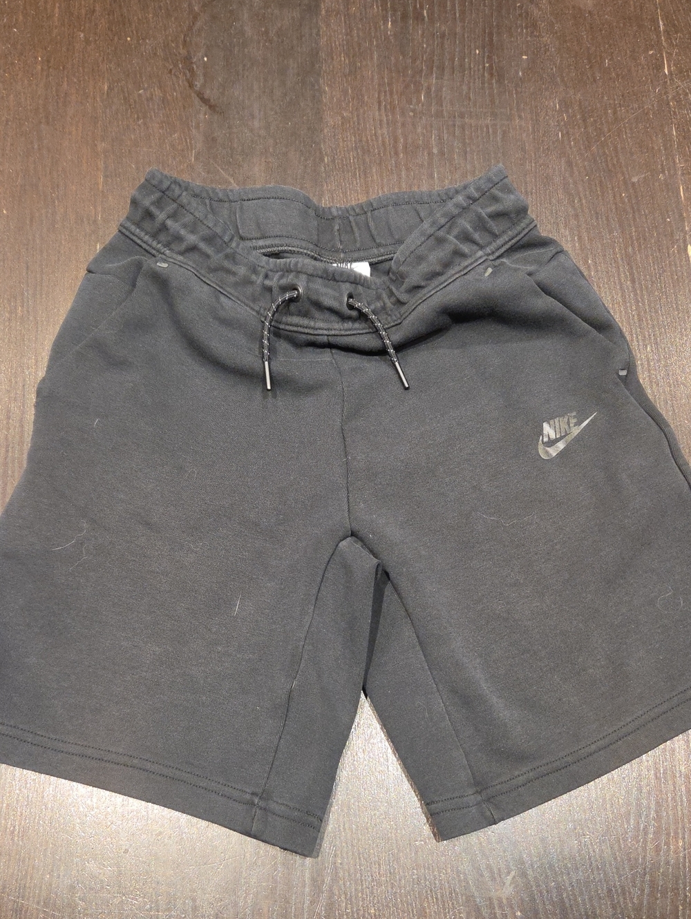 Nike Kids Black Drawstring Athletic Shorts